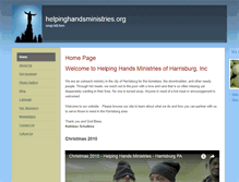 Tablet Screenshot of helpinghandsministries.org